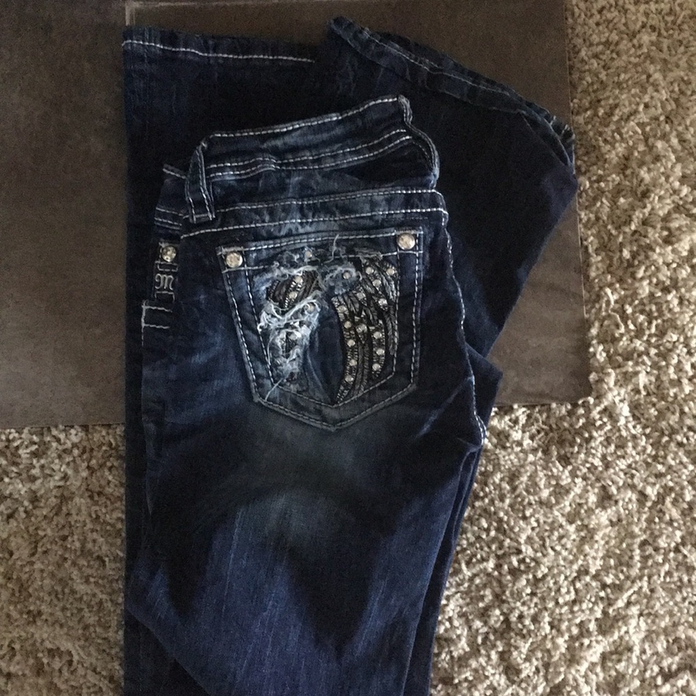 Size 12 Miss Me jeans!!